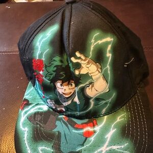 Bioworld Red and Black Adjustable Cap